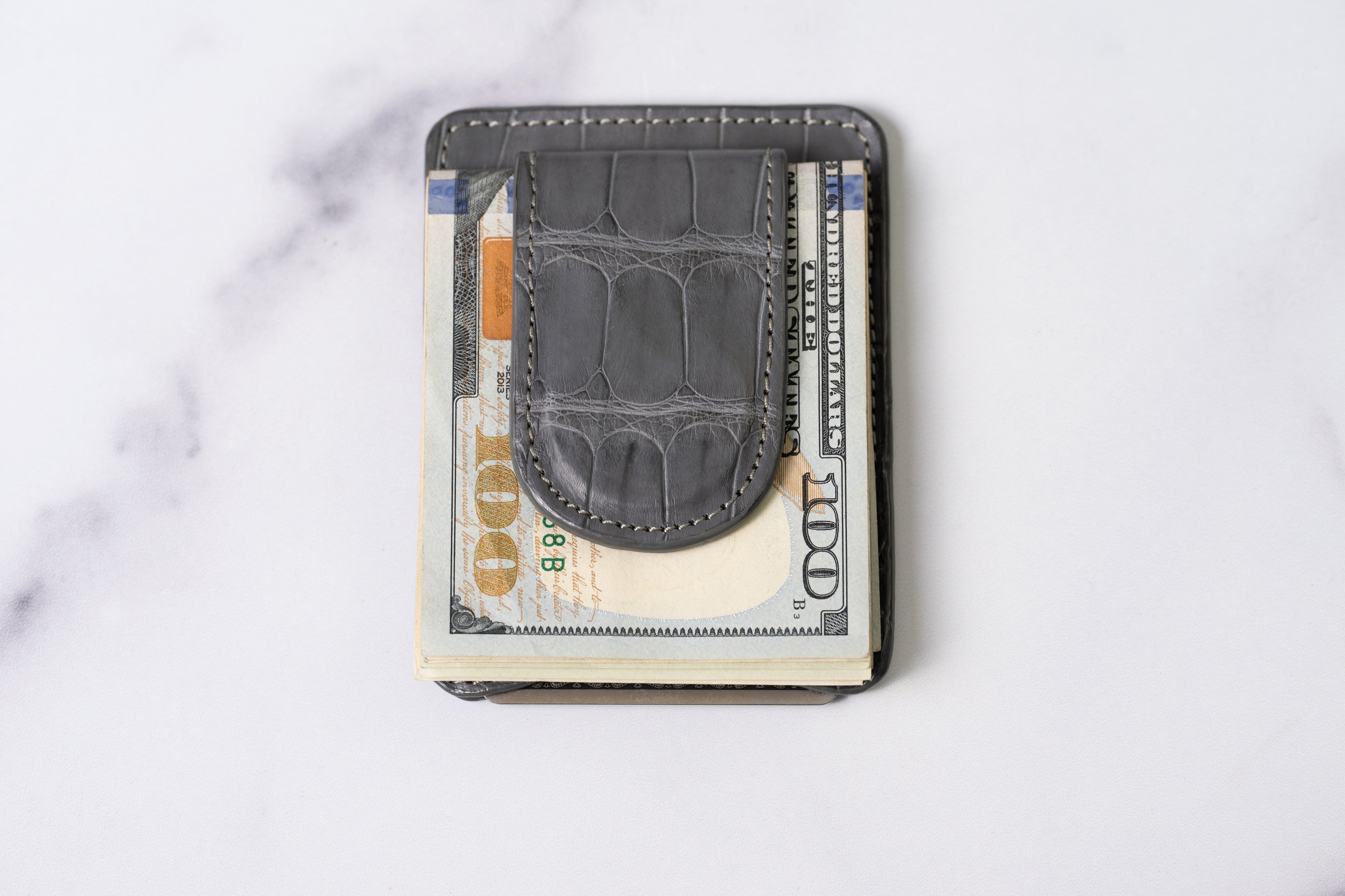 Card Holder With Money Clip