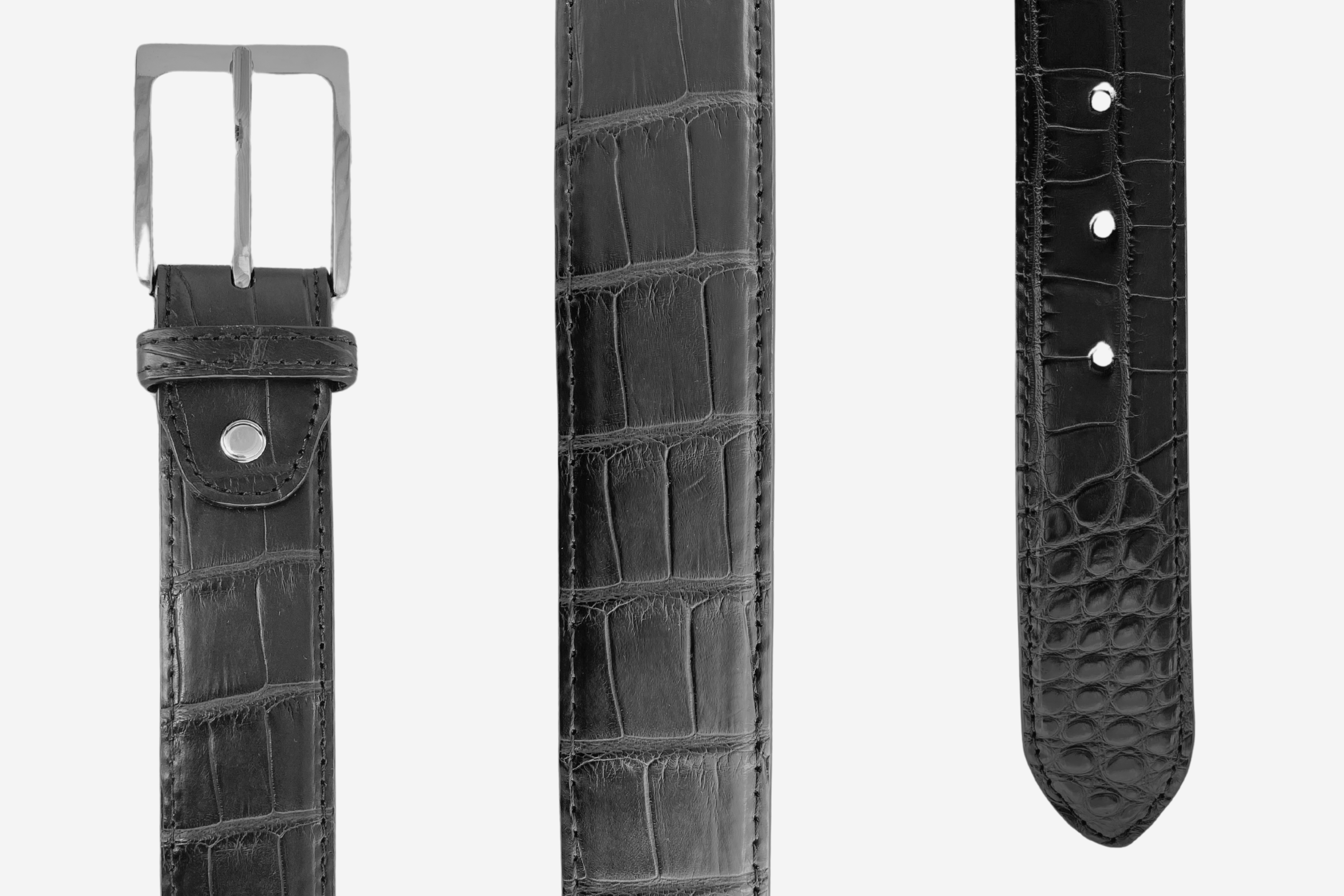 Alligator Belt - Tail Cut