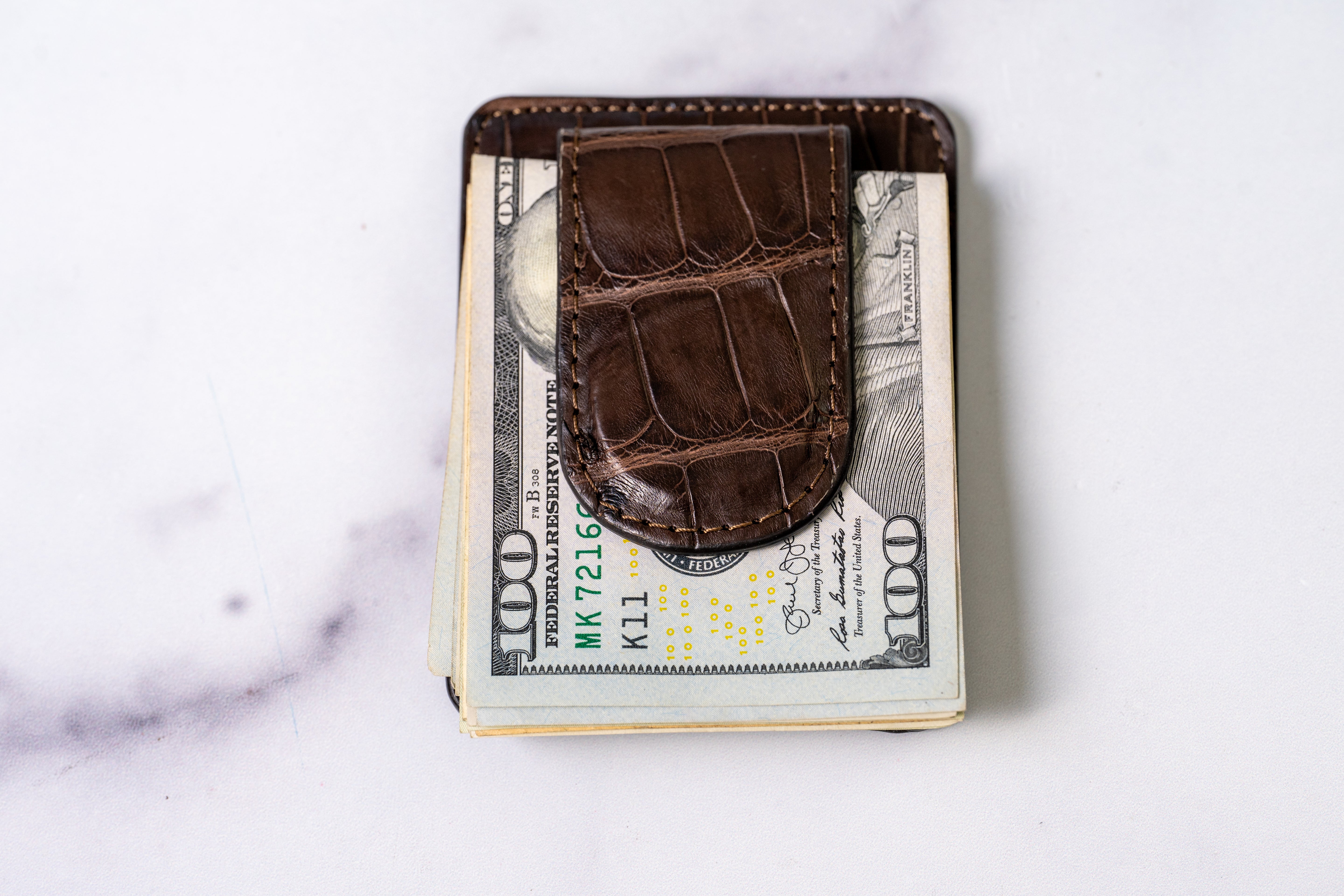 Card Holder With Money Clip