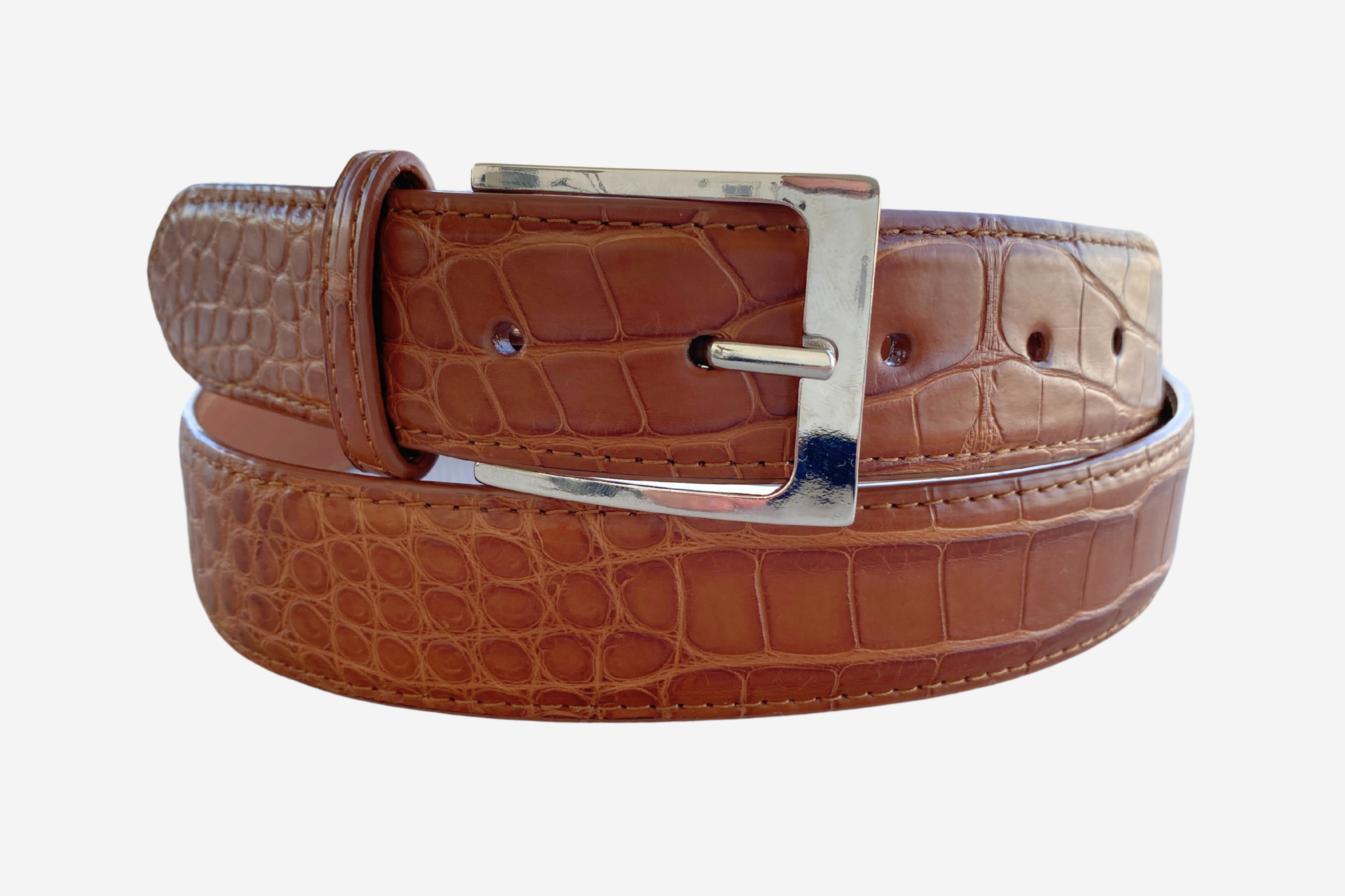 Alligator Belt - Belly Cut