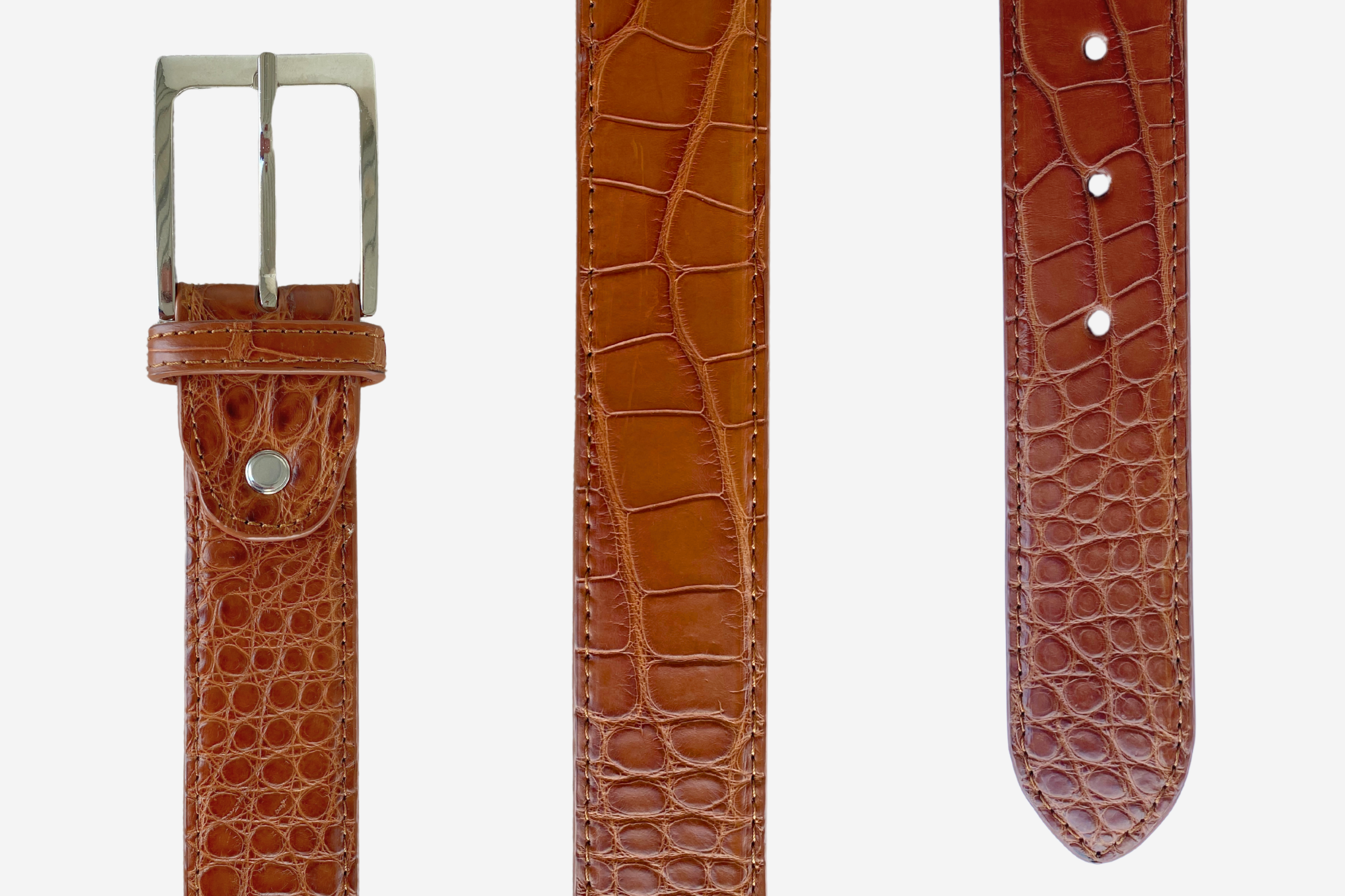 Alligator Belt - Belly Cut