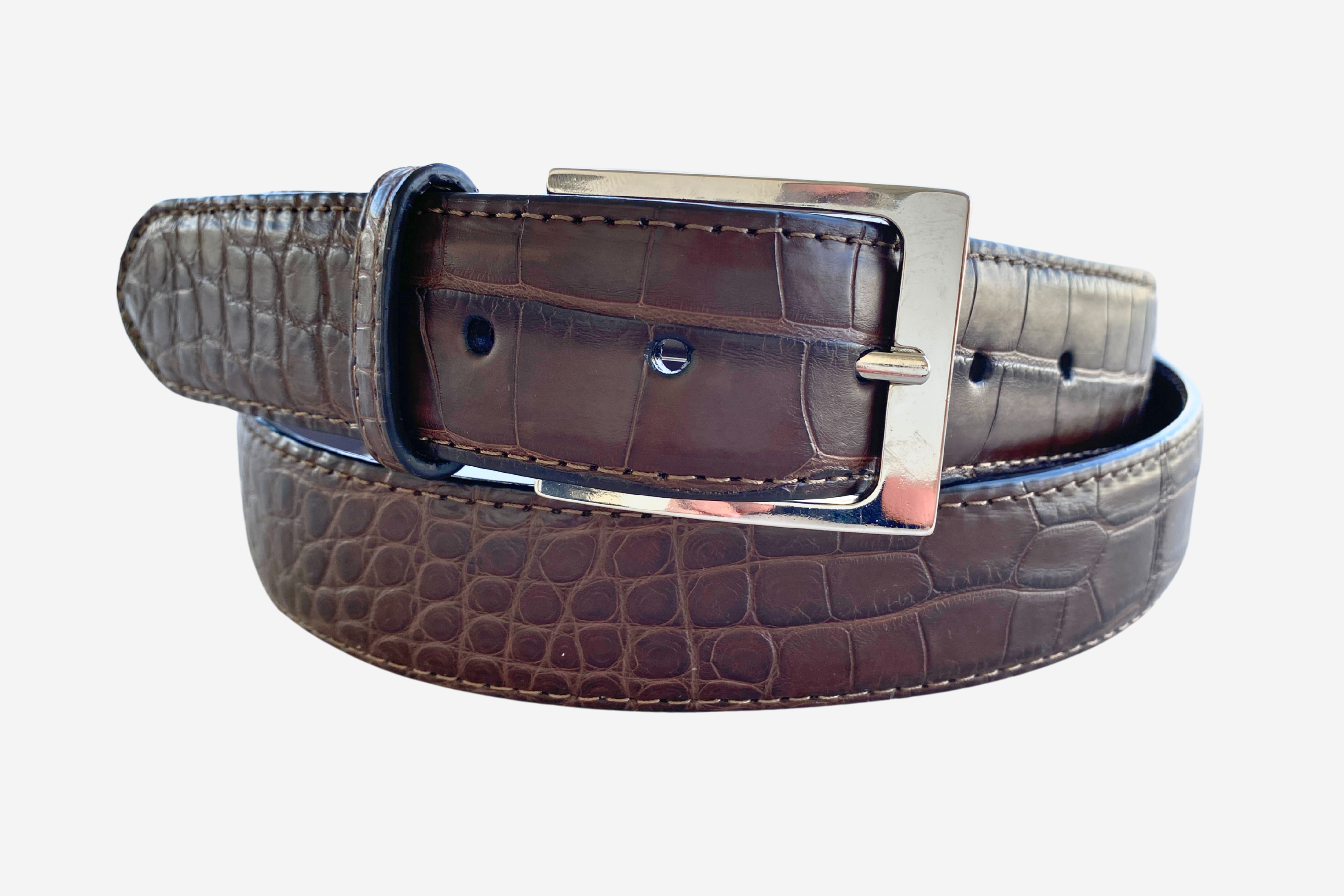Alligator Belt - Belly Cut