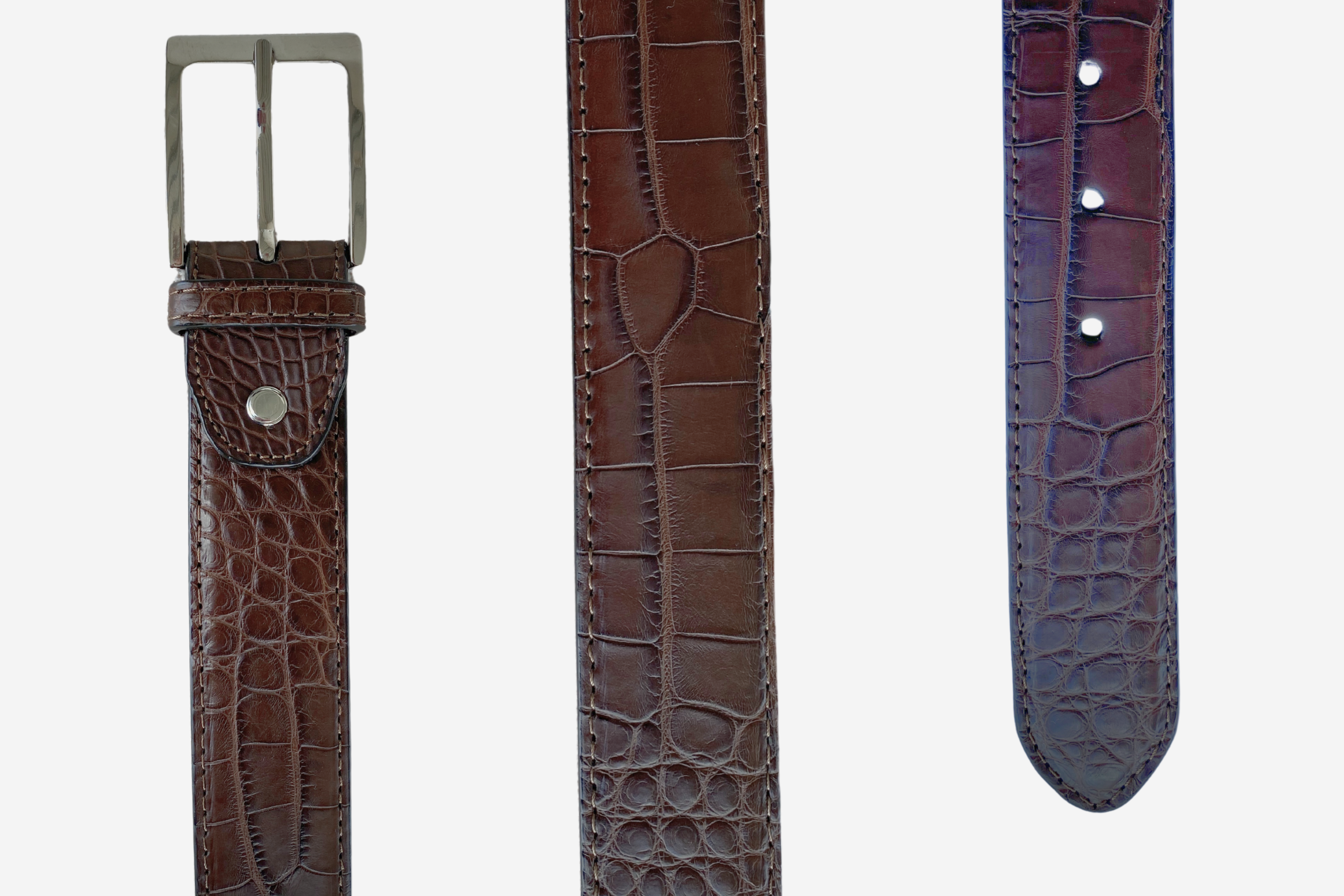 Alligator Belt - Belly Cut