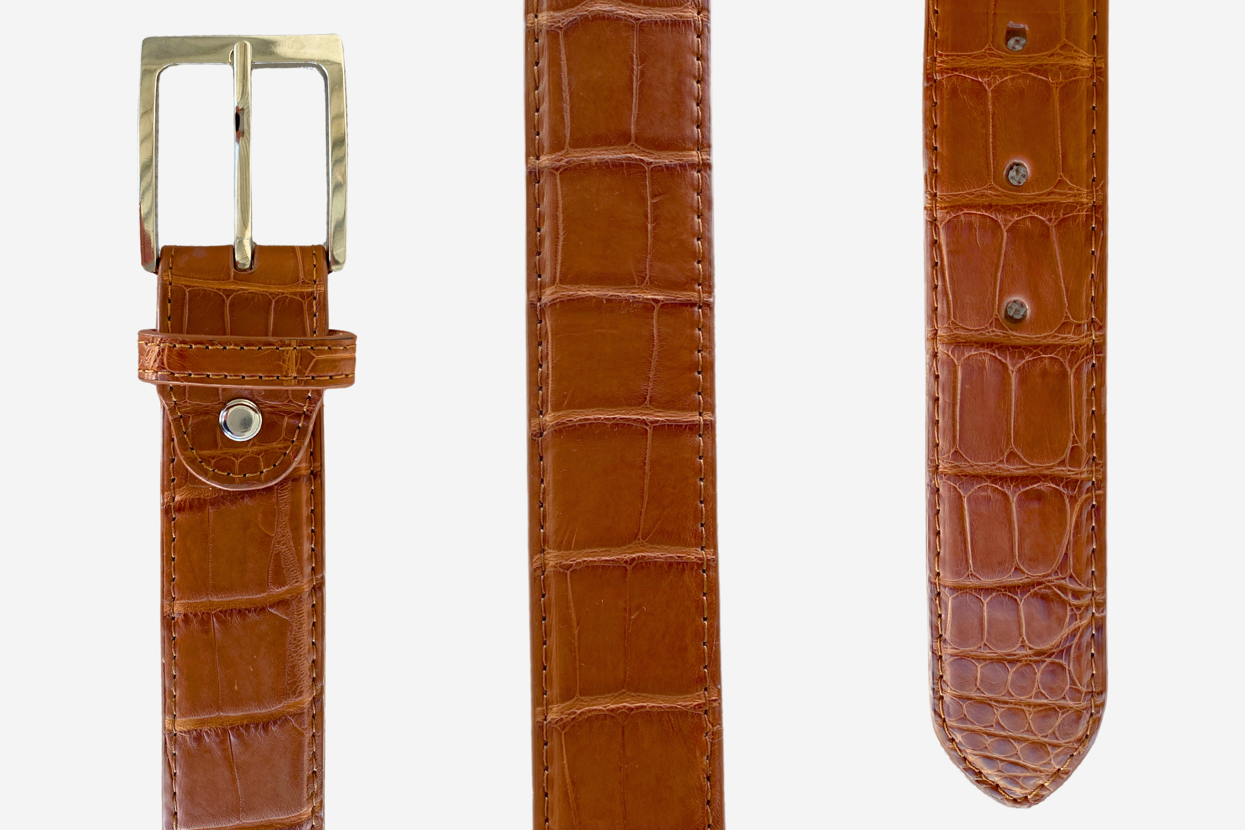 Alligator Belt - Tail Cut