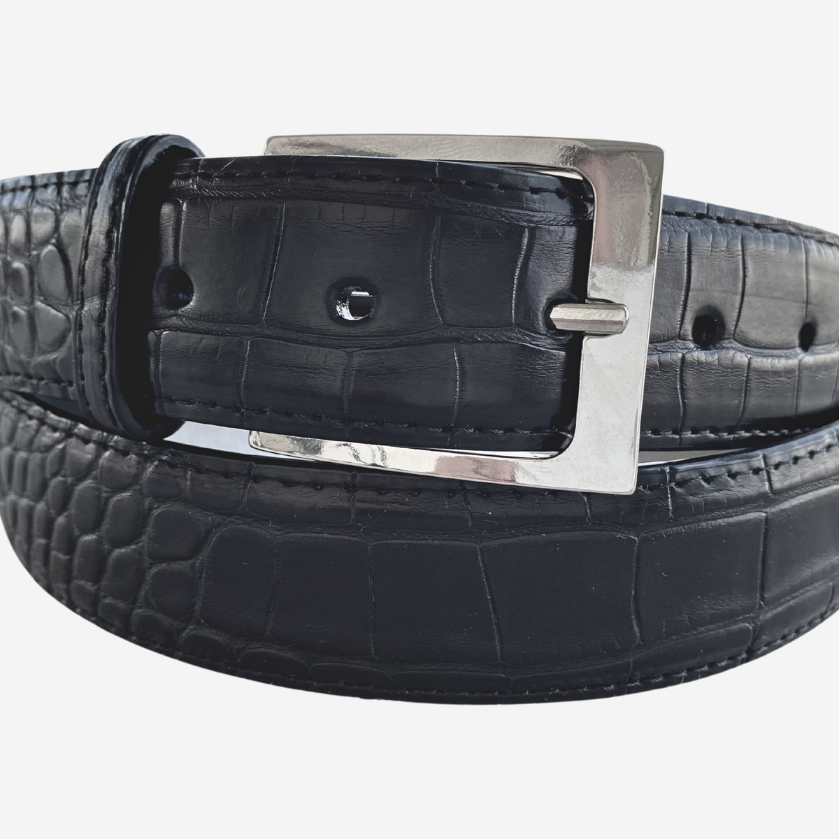 Alligator Belt - Belly Cut