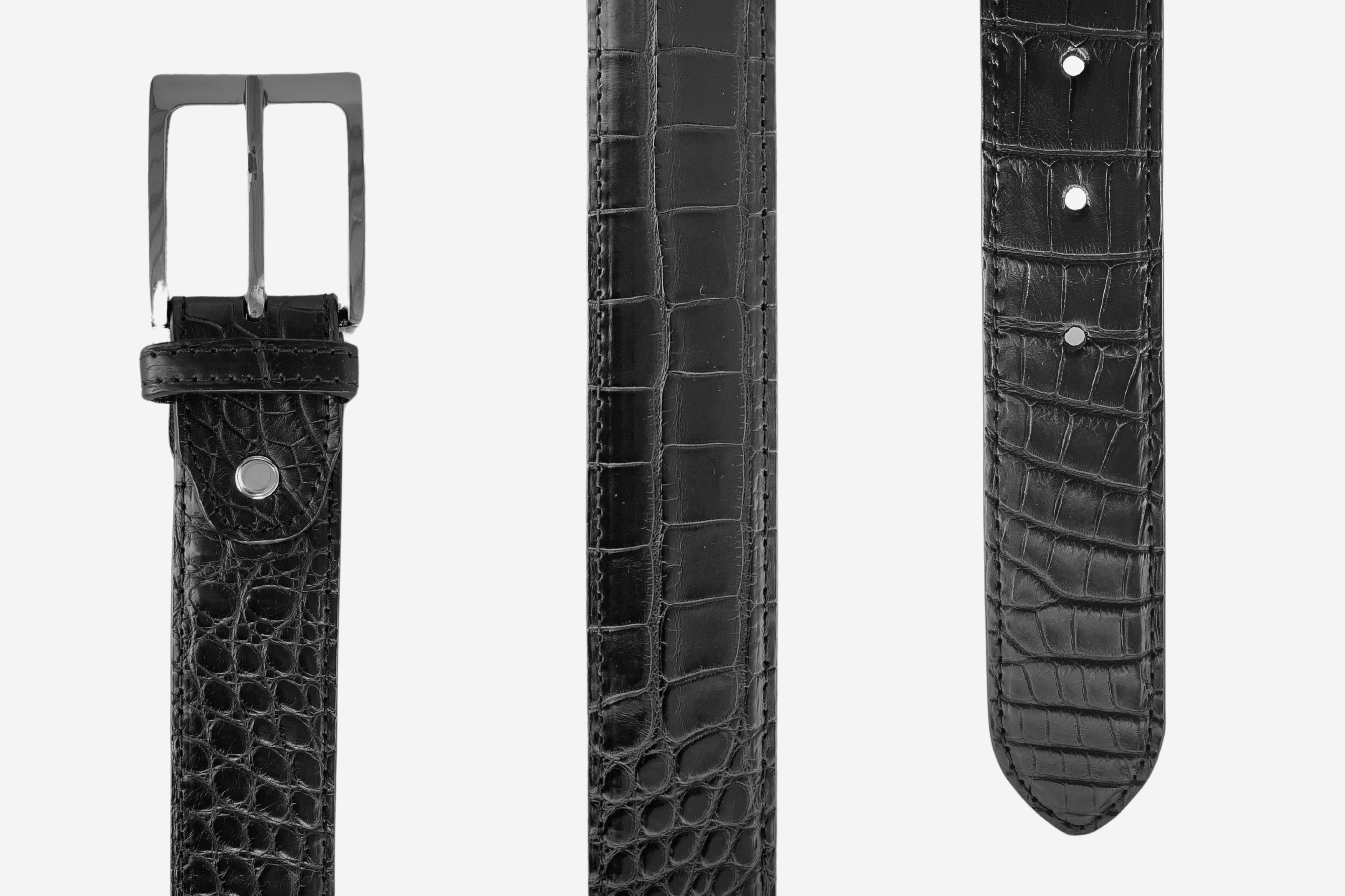 Alligator Belt - Belly Cut